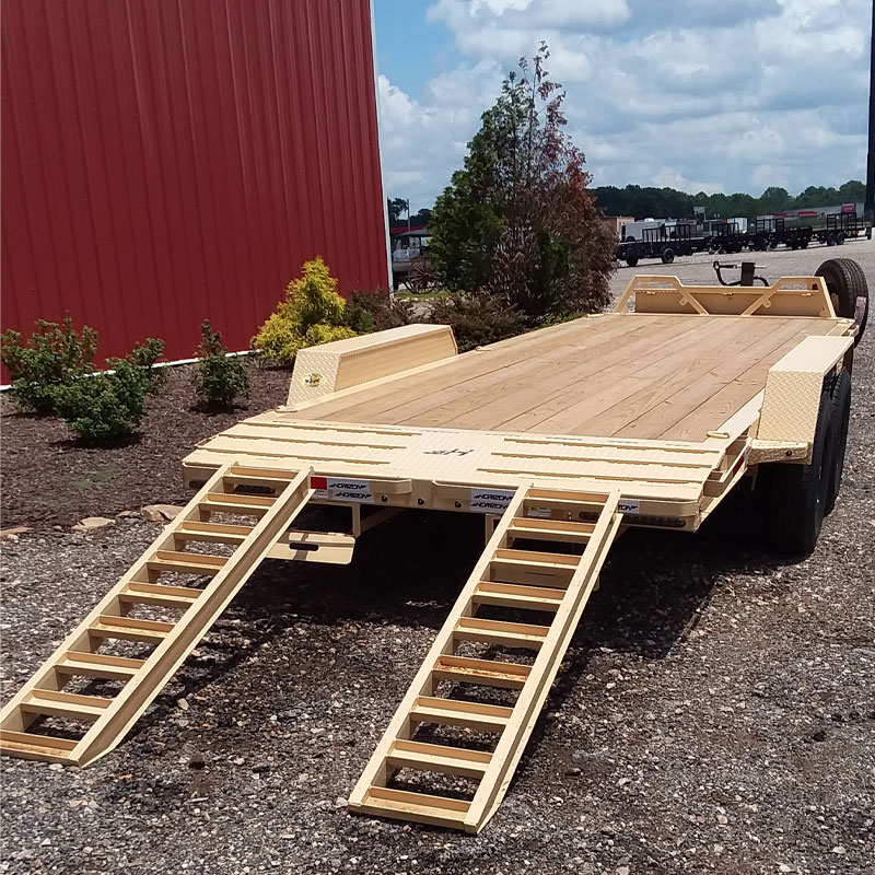 2025 Horizon EHZ8320 15.2K 7x20 18+2 Equipment Trailer - Tan with Spare - Image 3