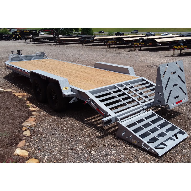 2025 Horizon EHZ8322 15.2K 7x22 19+3 MR Equipment Trailer - Cloud Gray - Image 5