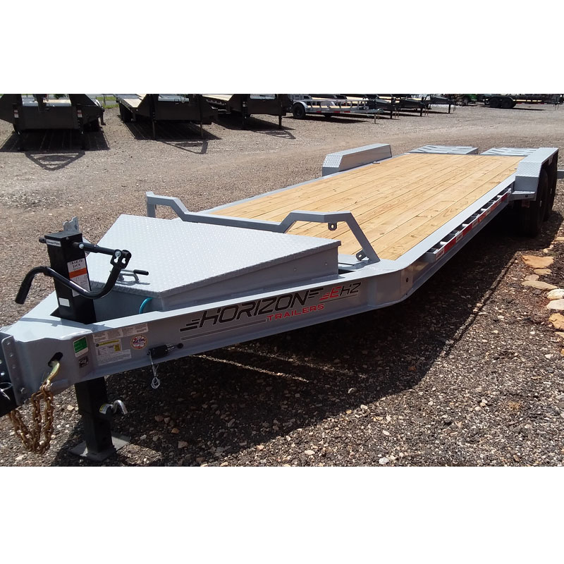 2025 Horizon EHZ8322 15.2K 7x22 19+3 MR Equipment Trailer - Cloud Gray - Image 6
