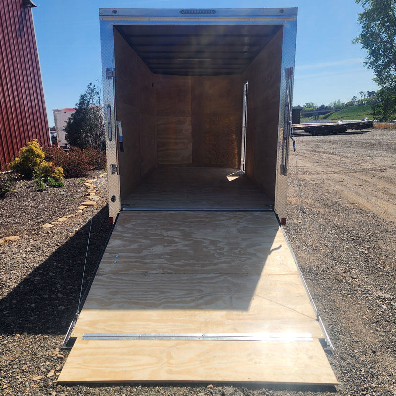 2025 Nationcraft 716TA NC Cargo Trailer - Silver Mist, 7ft Screwless - Image 4