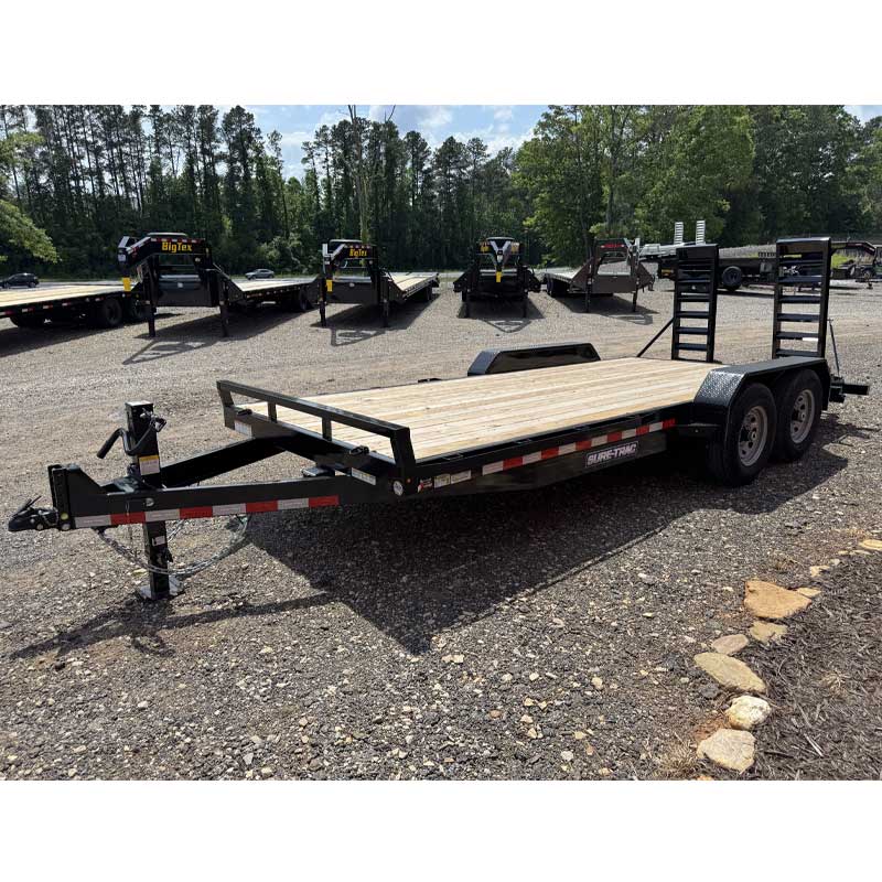 2025 Sure-Trac 7x16+2 Implement 14K Equipment Trailer - Image 4