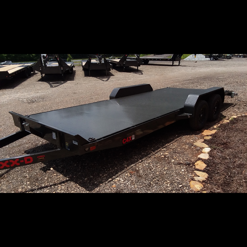 2026 Maxx-D C4X8320-18+2 7K Steel Deck Car Hauler - Metallic Gray - Image 16