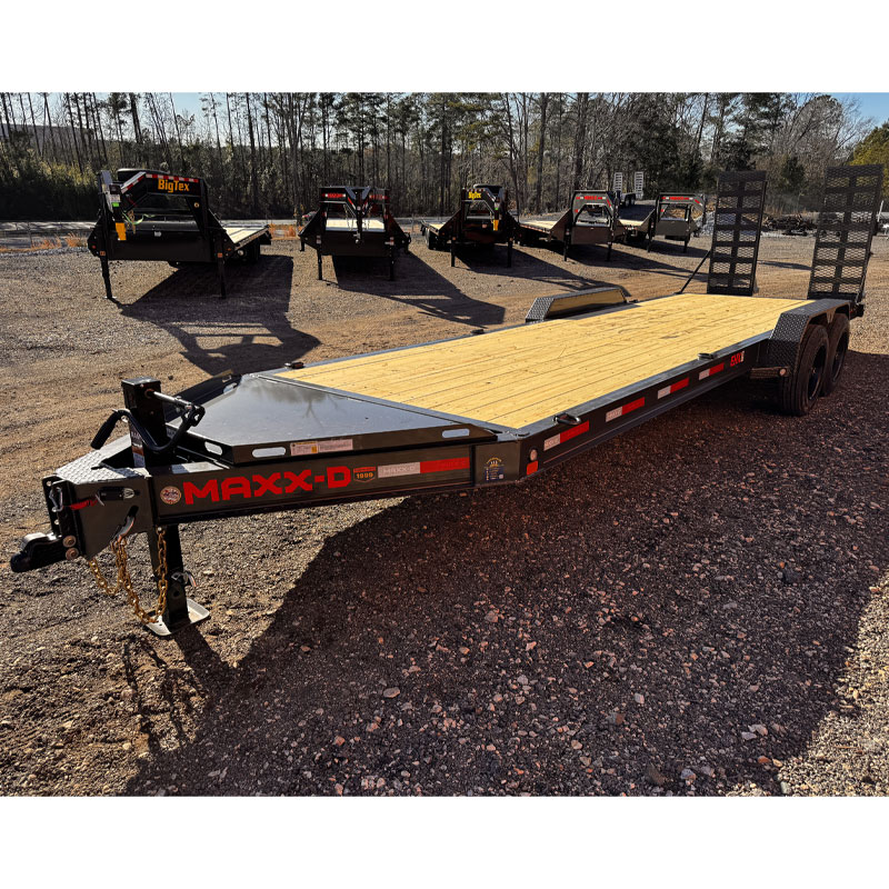 2027 Maxx-D EHX8324 17.5K Equipment Trailer - Gray with Spare - Image 3