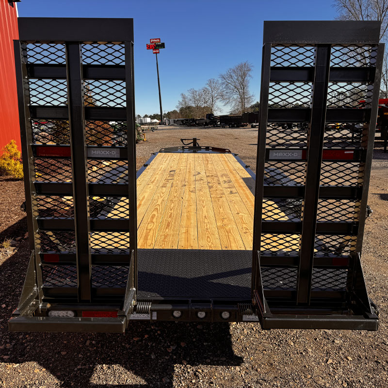 2027 Maxx-D EHX8324 17.5K Equipment Trailer - Gray with Spare - Image 4