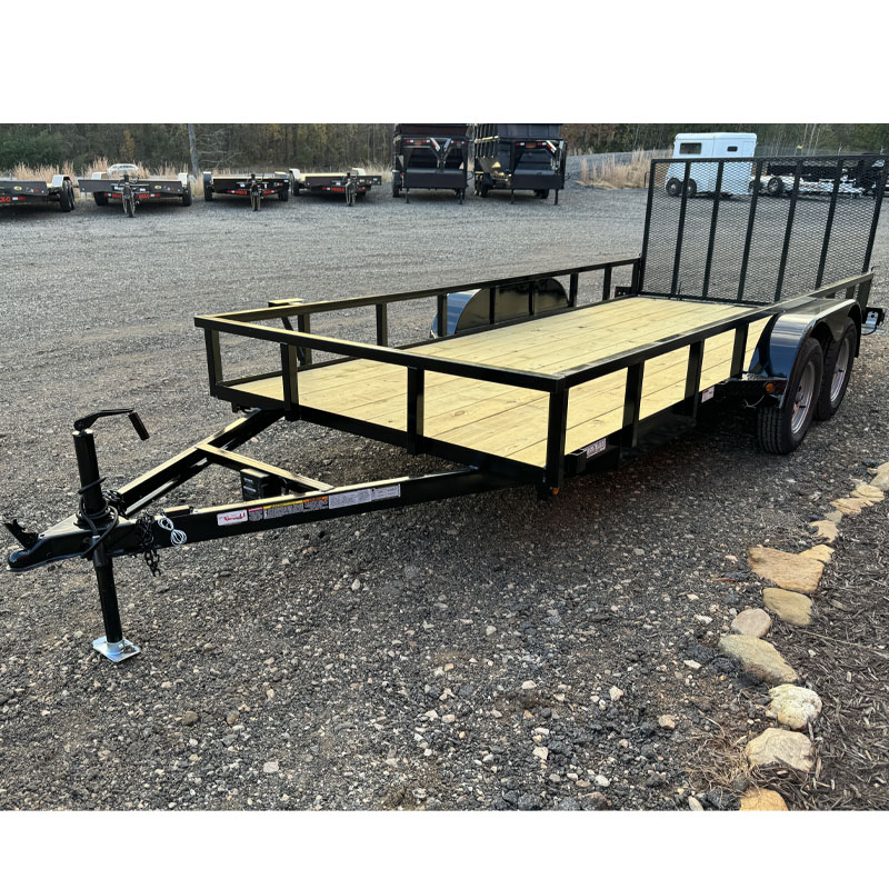 2026 Superior 6x16 Elite Tandem Axle Utility Trailer with Spring Assist - Image 3