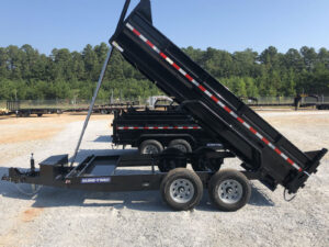 2026 Sure-Trac 82"x16' LP 14K Telescopic Dump Trailer