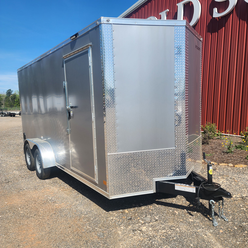 2025 Nationcraft 716TA NC Cargo Trailer - Silver Mist, 7ft Screwless - Image 6