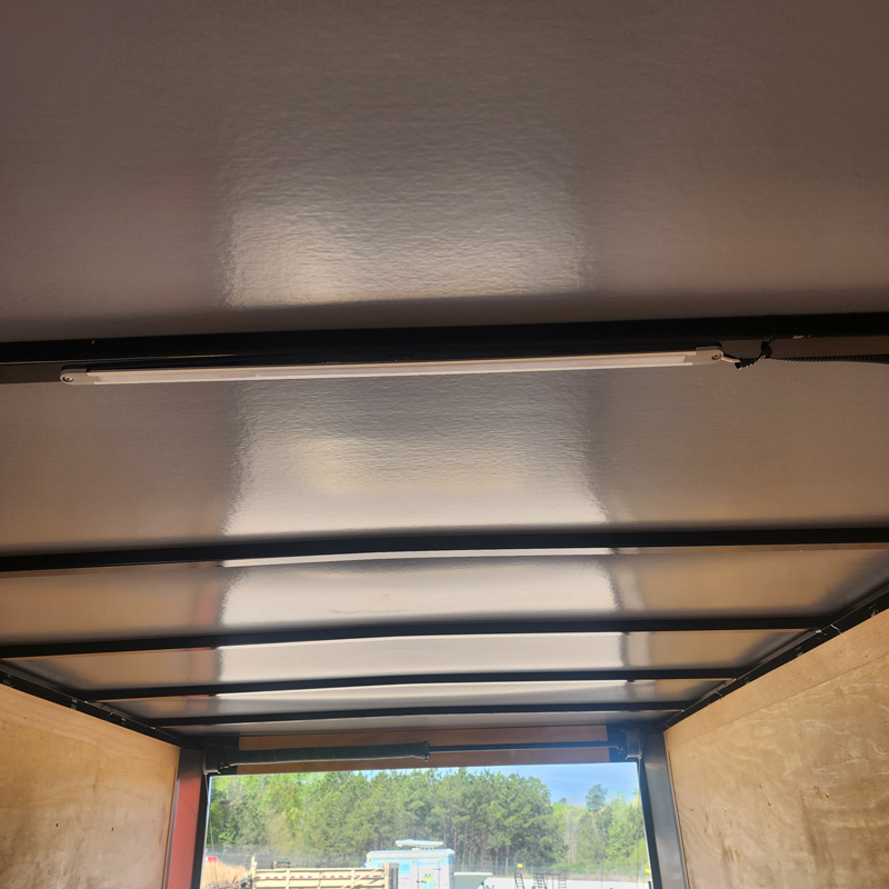 2025 Nationcraft 716TA NC Cargo Trailer - Silver Mist, 7ft Screwless - Image 13