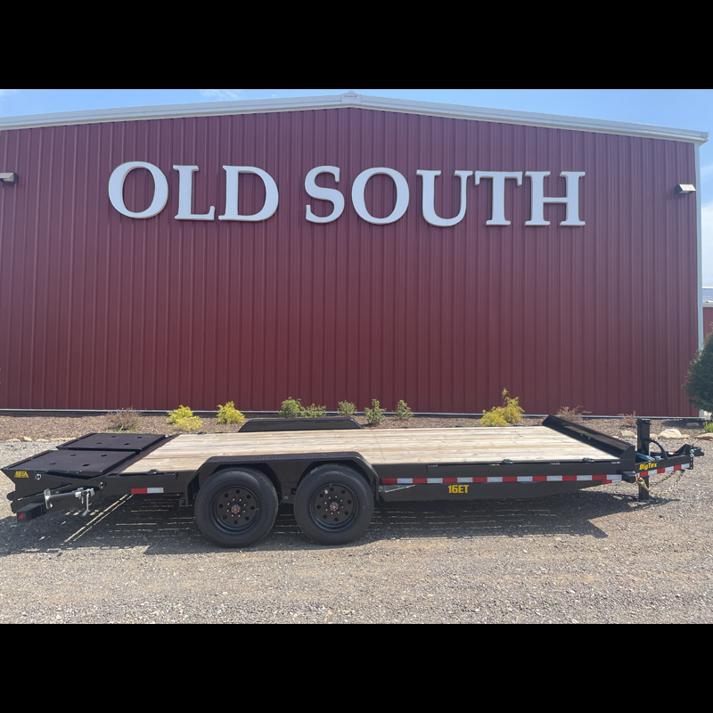 Big Tex 16ET17+3MR 17+3 equipment trailer with Mega Ramps