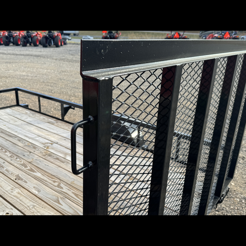 2027 Big Tex 35SA-12 Single Axle Utility Trailer w/ 4' Ramp, 77" Width - Image 10