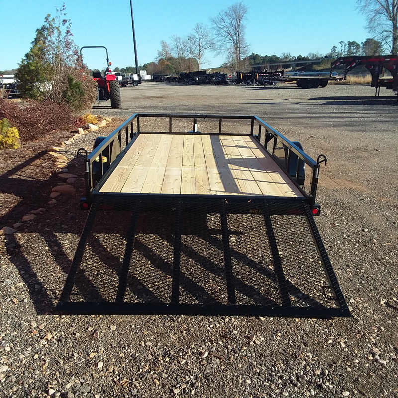 2027 Big Tex 35SA-12 Single Axle Utility Trailer w/ 4' Ramp, 77" Width - Image 14