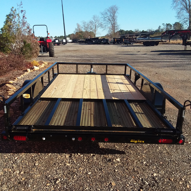 2027 Big Tex 35SA-12 Single Axle Utility Trailer w/ 4' Ramp, 77" Width - Image 4