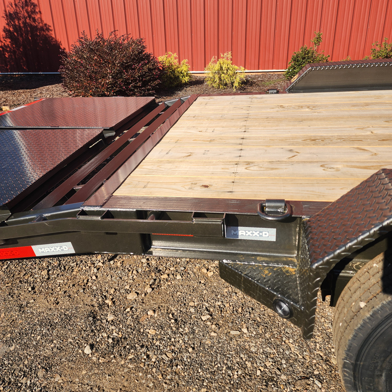 2027 Maxx-D EHX8324 17.5K Equipment Trailer - Gray, MR, Spare - Image 9