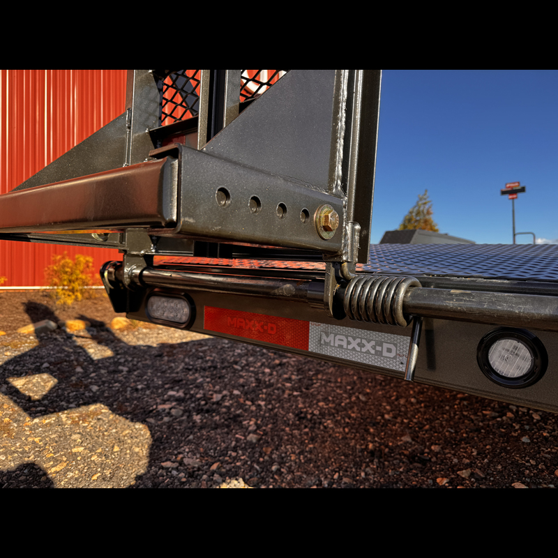 Maxx-D EHX8322 15.4K Equipment Trailer - Gray, SUR, Spare - Image 15