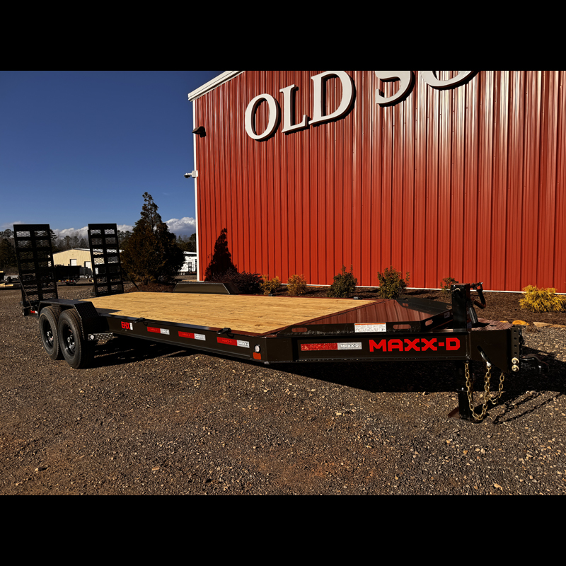 Maxx-D EHX8322 15.4K Equipment Trailer - Gray, SUR, Spare - Image 2