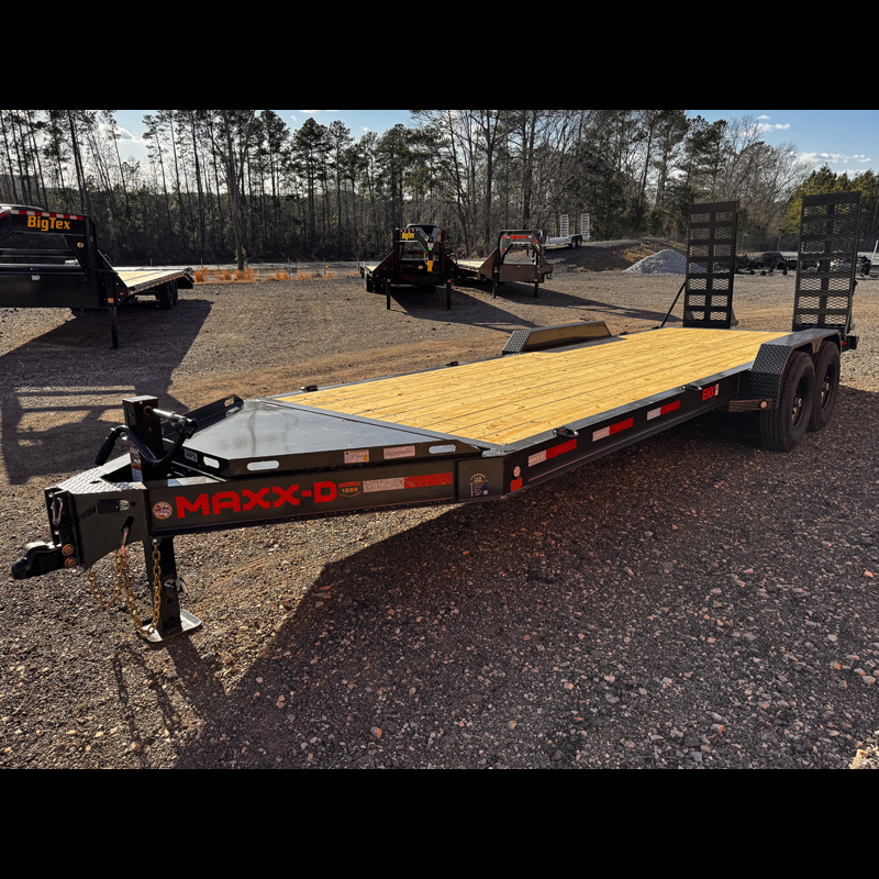 Maxx-D EHX8322 15.4K Equipment Trailer - Gray, SUR, Spare - Image 7