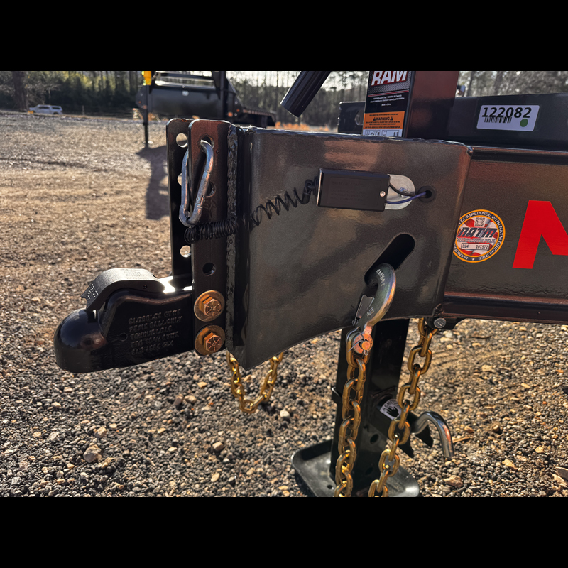 Maxx-D EHX8322 15.4K Equipment Trailer - Gray, SUR, Spare - Image 8