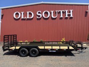 2027 Sure-Trac STU 7x20 Tube Top Utility Trailer 10K Tandem