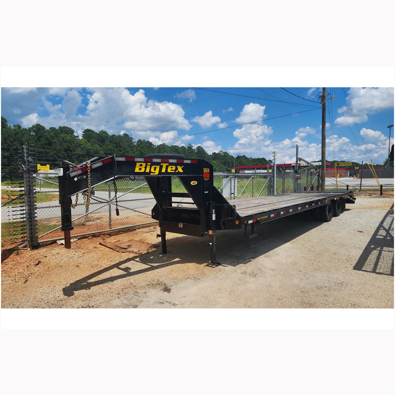 2023 Big Tex 22GN-28+5MR 23.9K Gooseneck Trailer w/ Mega Ramps (Used) - Image 3