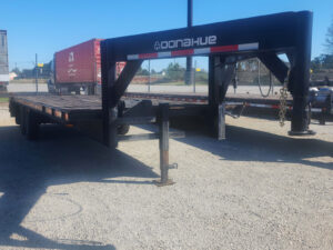 1995 Donahue 16GN-20+4 SIR 16K Gooseneck Flatbed Trailer w/ Spare (Used)