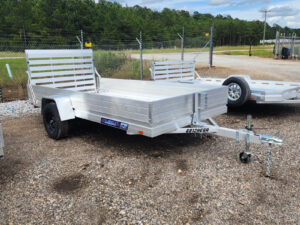 2027 Aluma 6812H-ESA-S-TG - Spare Mount ( Straight Tailgate)