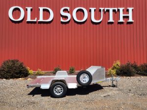 Aluma Motorcycle Trailer MC210 Dual Bike Aluminum Flatbed