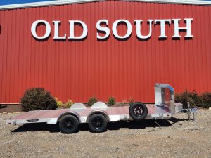Aluma Executive Tilt Trailer 8218LP Aluminum Low Profile Flatbed