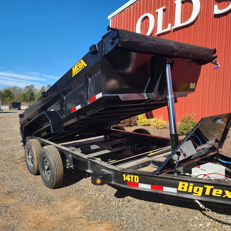 2027 Big Tex 14TD-16 HD Telescopic Dump Trailer 83"x16' - Image 2