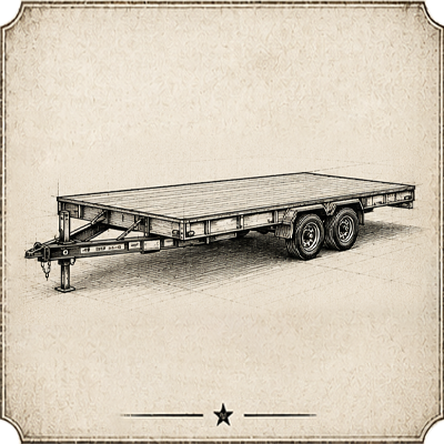 Deckover deckover-trailer