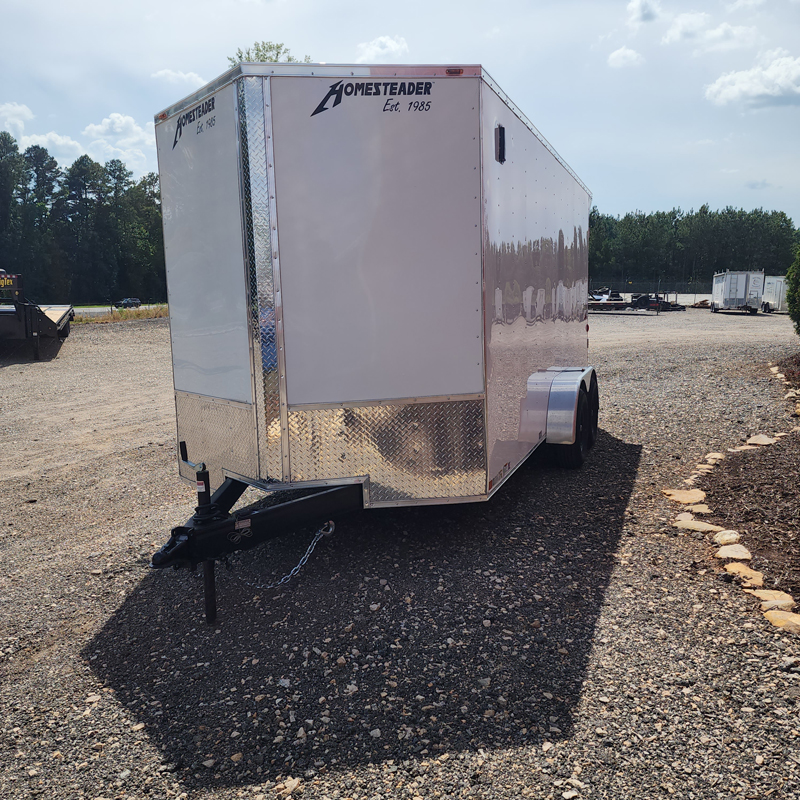 2026 Homesteader 7x16IH HD Tandem Axle Enclosed Cargo Trailer, Spoiler - Image 4