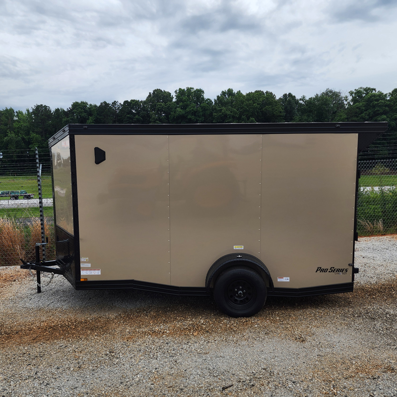 Cynergy 612ASA, Sand with Blackout, Ramp Package, V-Nose, Spoiler