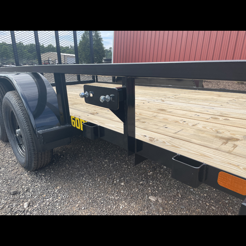 2026 Big Tex 60PI-12 Tandem Axle Tube Top Utility Trailer, 1 Brake Axle - Image 12