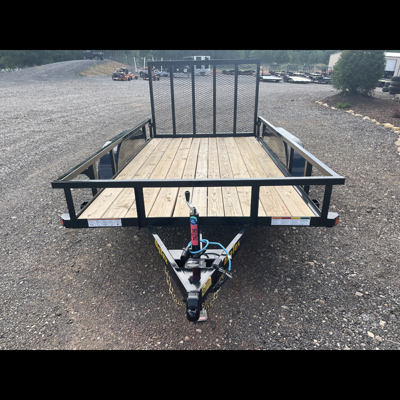 2026 Big Tex 60PI-12 Tandem Axle Tube Top Utility Trailer, 1 Brake Axle - Image 5