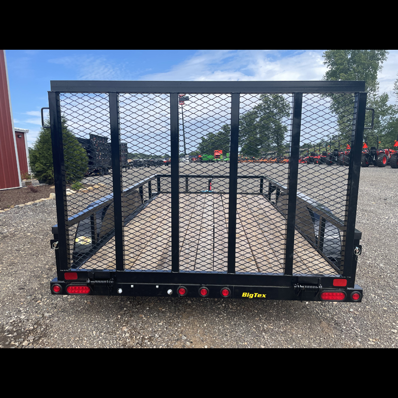 2026 Big Tex 60PI-12 Tandem Axle Tube Top Utility Trailer, 1 Brake Axle - Image 8
