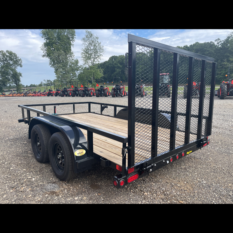 2026 Big Tex 60PI-12 Tandem Axle Tube Top Utility Trailer, 1 Brake Axle - Image 9