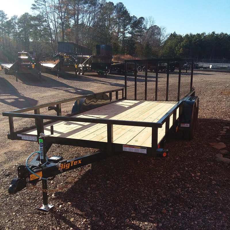 2027 Big Tex 70PI-16 Tandem Axle Tube Top Utility Trailer, 2 Brake Axles - Image 6