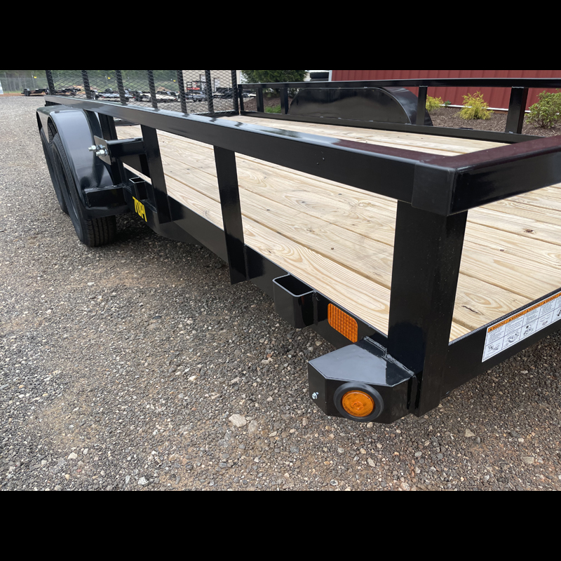 2027 Big Tex 70PI-16 Tandem Axle Tube Top Utility Trailer, 2 Brake Axles - Image 7