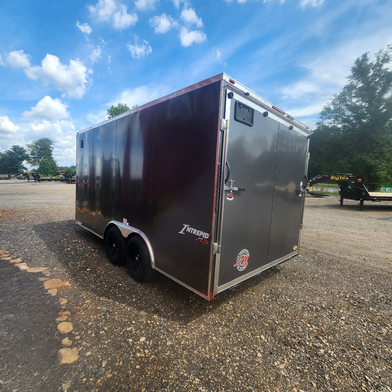 2026 Homesteader 8x16IH HD Tandem Axle Enclosed Cargo Trailer Charcoal - Image 12