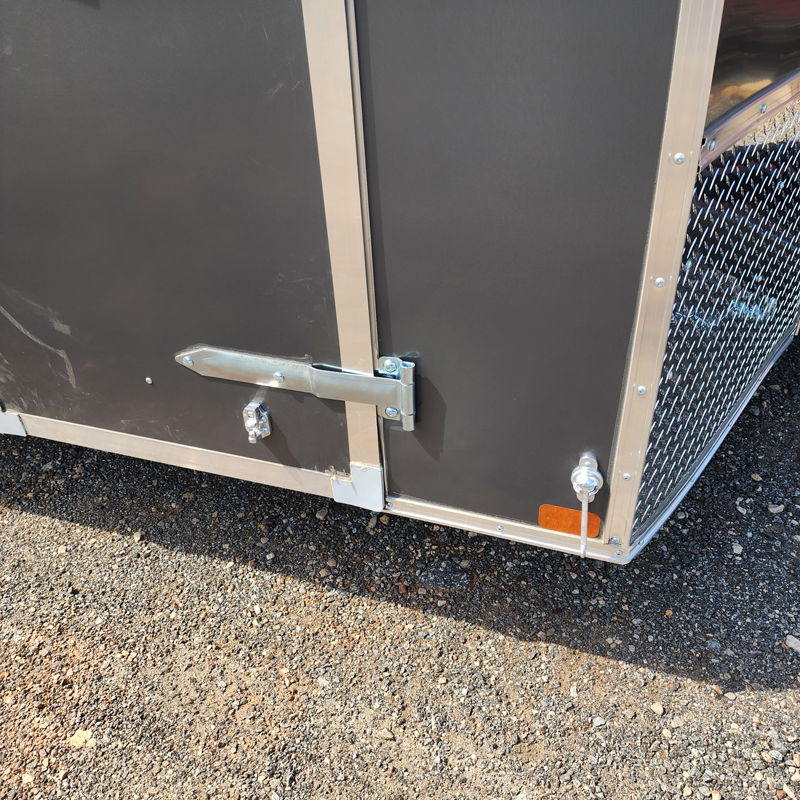 2026 Homesteader 8x16IH HD Tandem Axle Enclosed Cargo Trailer Charcoal - Image 6