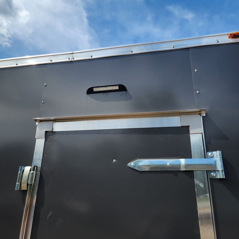 2026 Homesteader 8x16IH HD Tandem Axle Enclosed Cargo Trailer Charcoal - Image 7