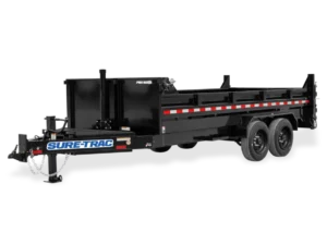 2026 Sure-Trac 82"x16' Pro Series 14K Telescopic Dump Trailer