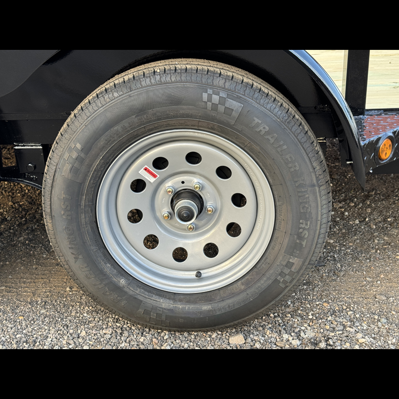 2026 Superior Tandem Axle 6x14 Elite Utility Trailer with Spring Assist Gate - Image 3