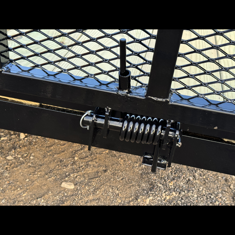 2026 Superior Tandem Axle 6x14 Elite Utility Trailer with Spring Assist Gate - Image 4