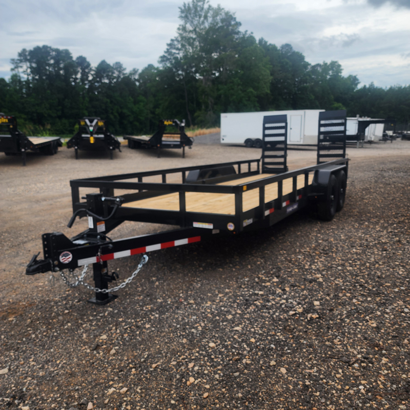 2026 Sure-Trac 7x20 14K Tube Top Utility Trailer - Image 4