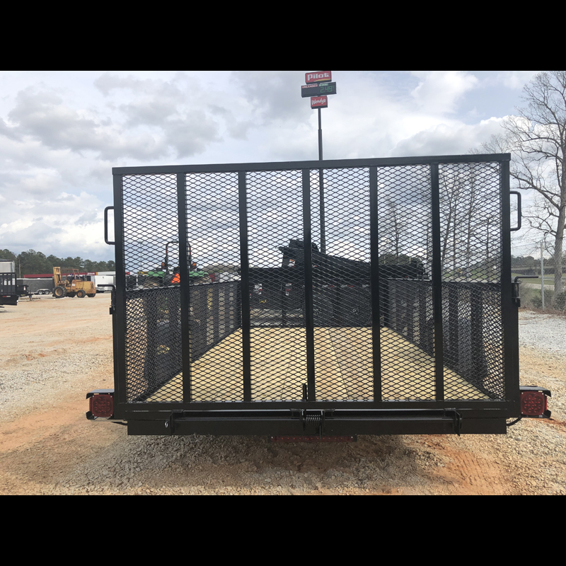 2026 Superior 6x12 Elite Utility Trailer 24 " Mesh Sides, Spring Assisted Gate - Image 11