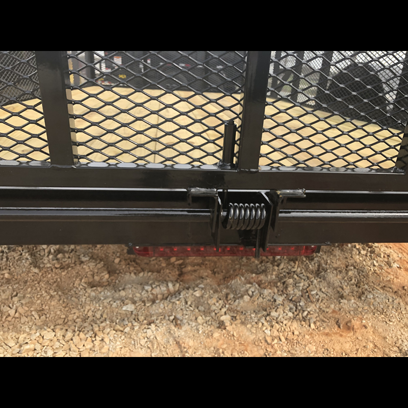 2026 Superior 6x12 Elite Utility Trailer 24 " Mesh Sides, Spring Assisted Gate - Image 12