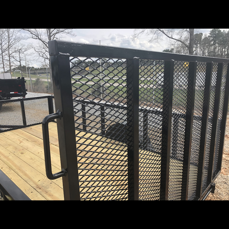 2026 Superior 6x12 Elite Utility Trailer 24 " Mesh Sides, Spring Assisted Gate - Image 13