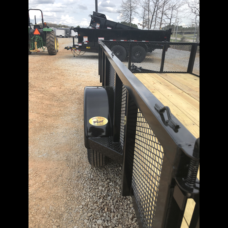 2026 Superior 6x12 Elite Utility Trailer 24 " Mesh Sides, Spring Assisted Gate - Image 15