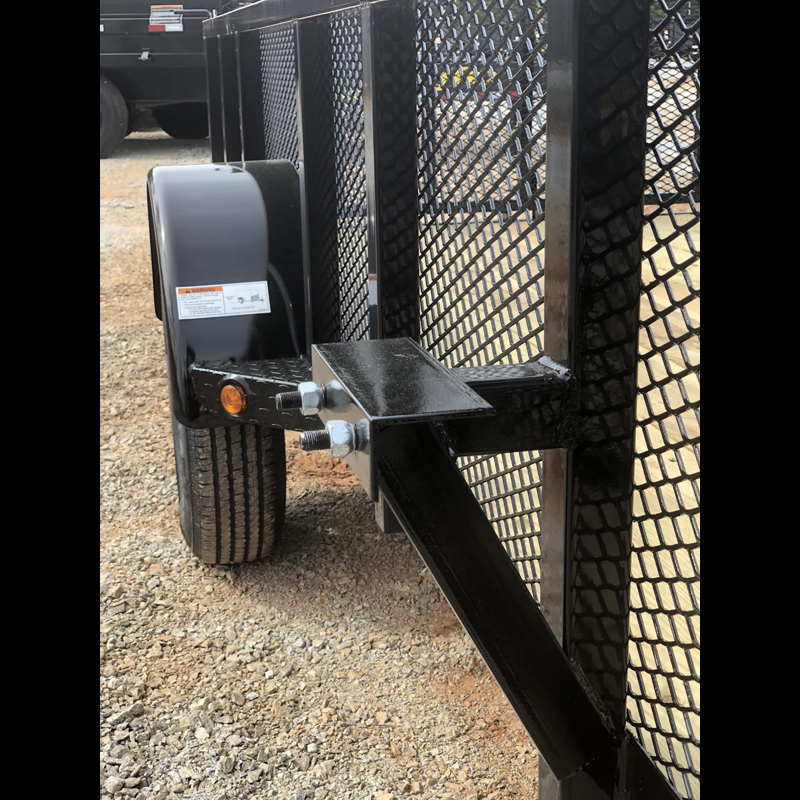 2026 Superior 6x12 Elite Utility Trailer 24 " Mesh Sides, Spring Assisted Gate - Image 20