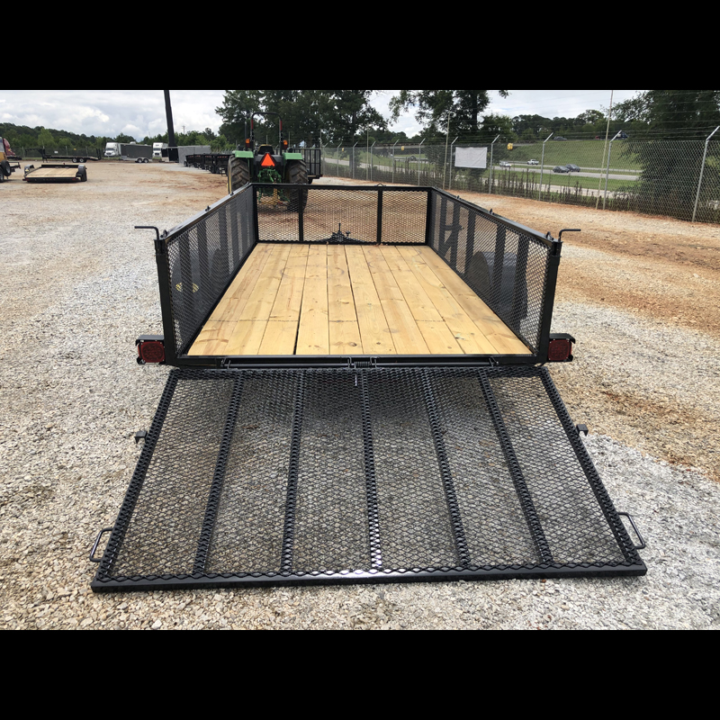 2026 Superior 6x12 Elite Utility Trailer 24 " Mesh Sides, Spring Assisted Gate - Image 22
